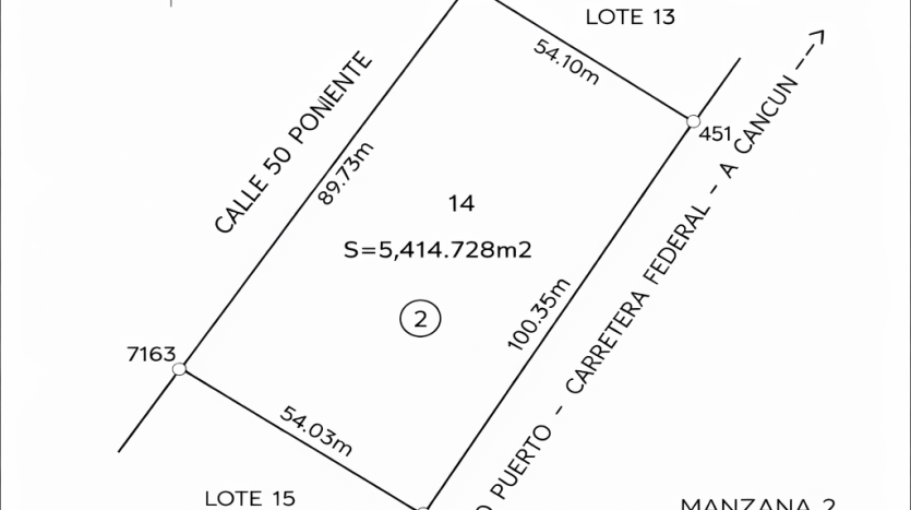 Land with mixed-use zoning
